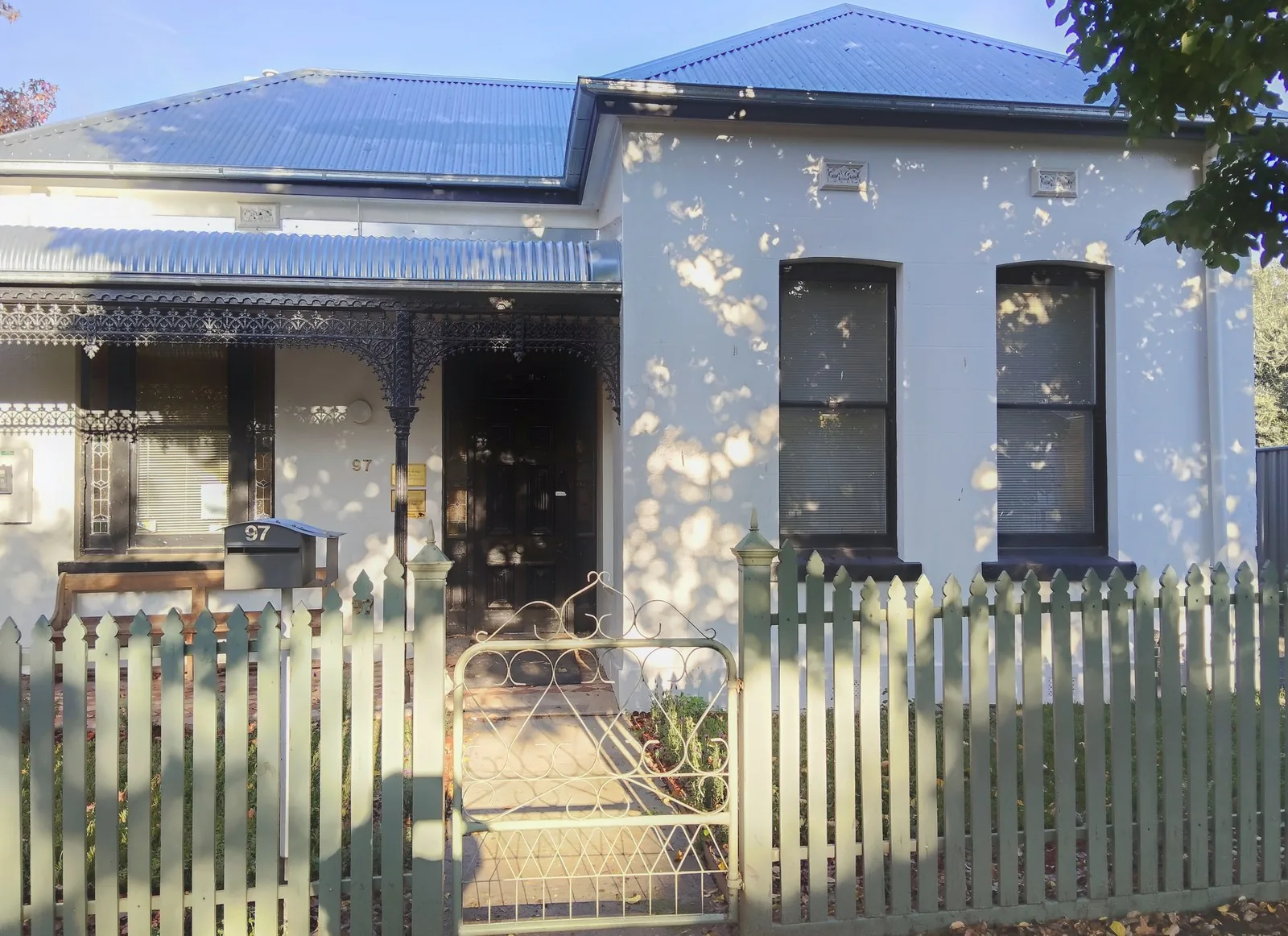 Fast Tracking's office at 97 Forest Street, Bendigo - a heritage Victorian building with a return verandah